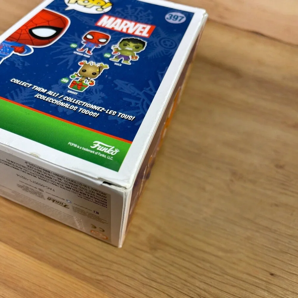 Lot Of 2 Funko Pop! Marvel Spider-Man Vinyl Figures #397 & #470 Bobble Heads‎